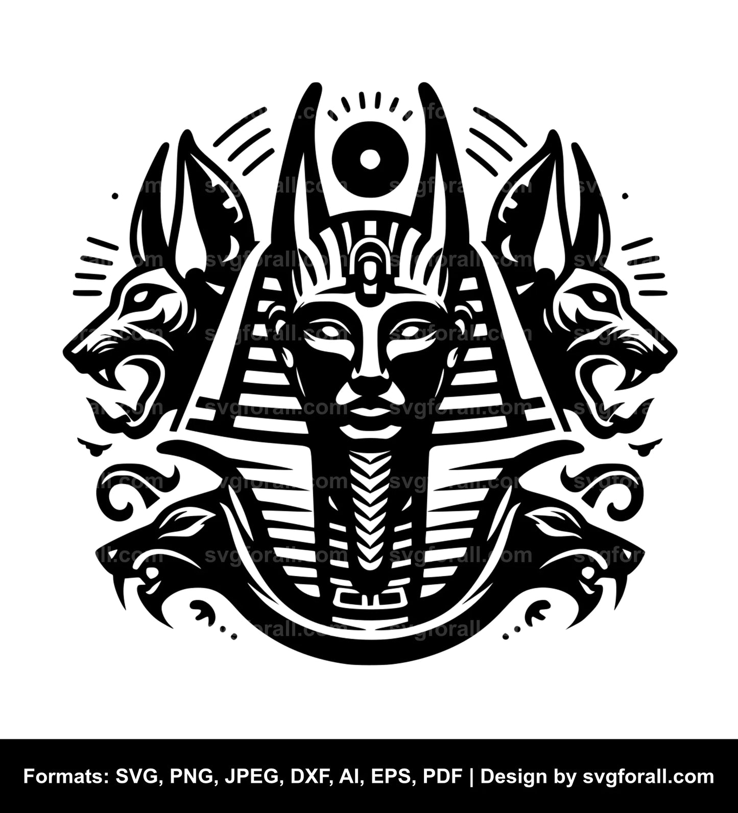 Anubis Cricut SVG