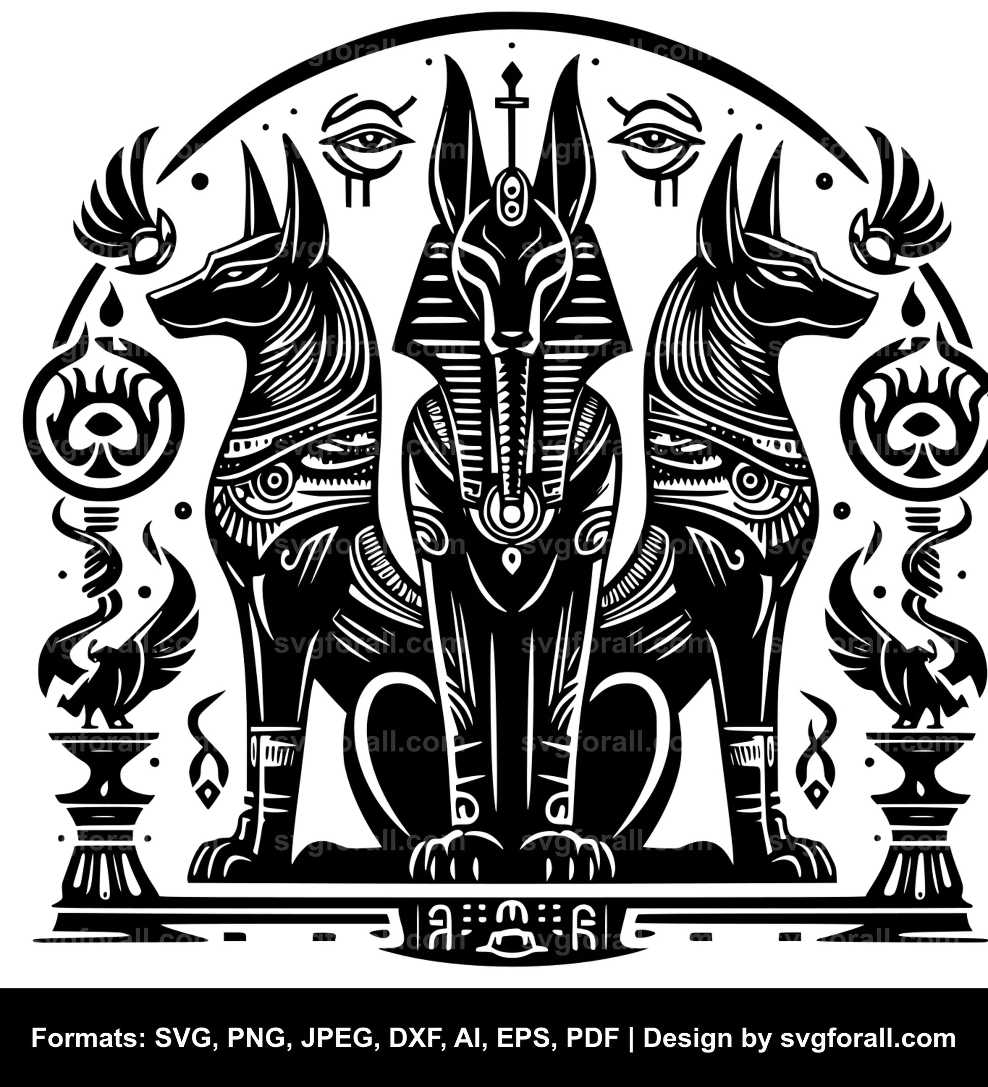 Anubis SVG PNG