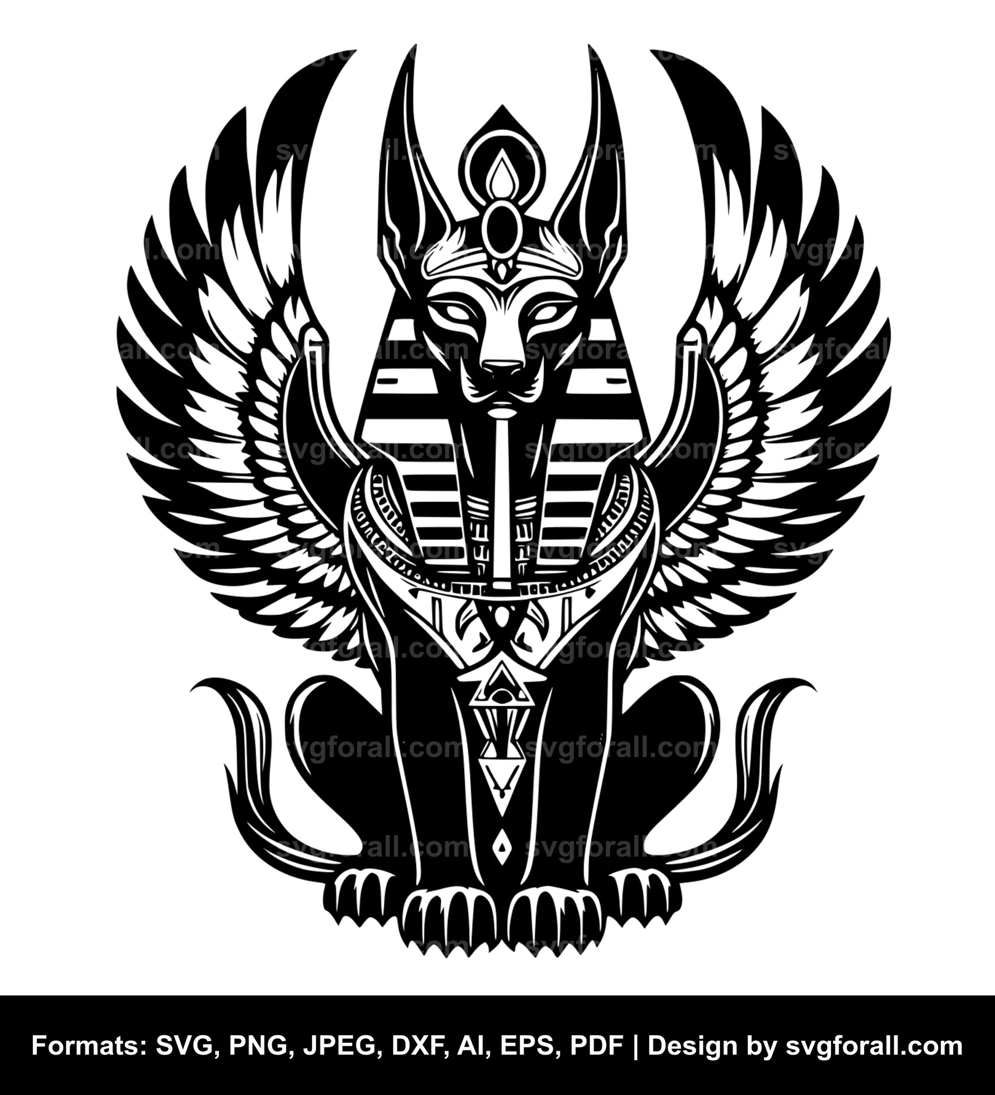 Anubis Vector SVG