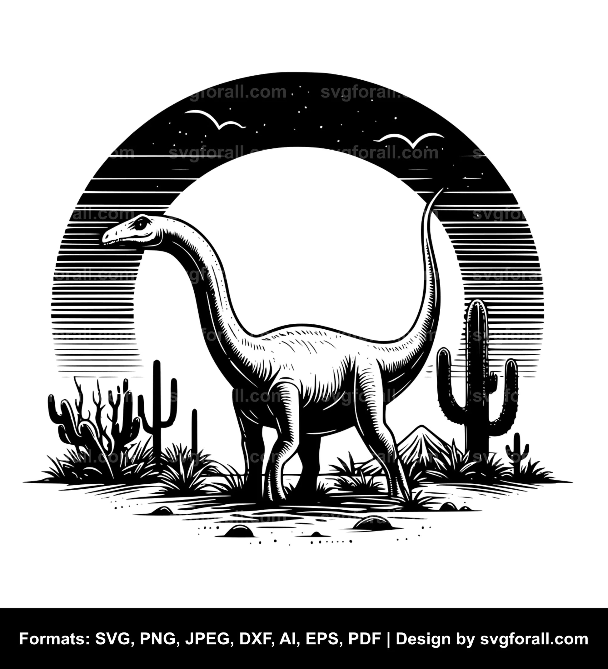 Apatosaurus SVG