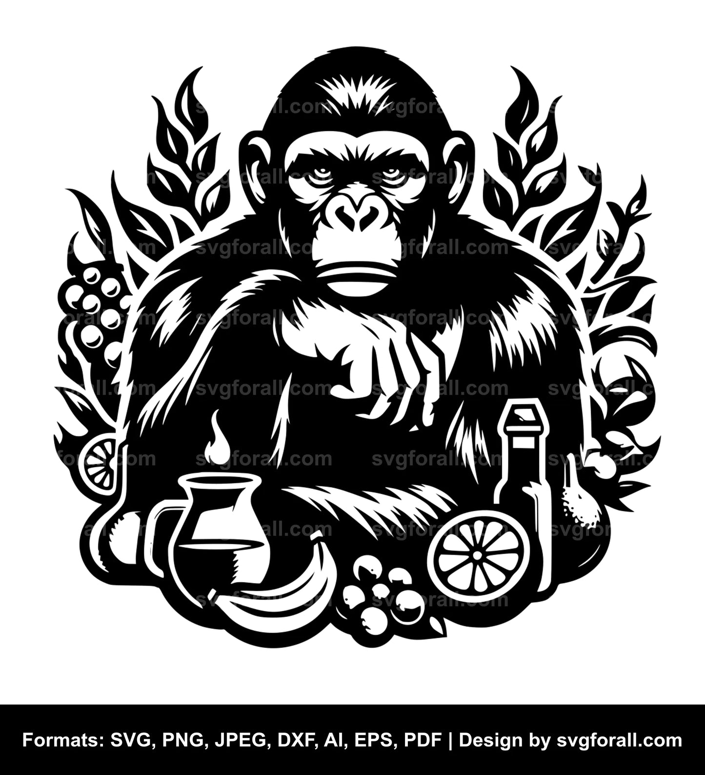 Ape Clipart SVG