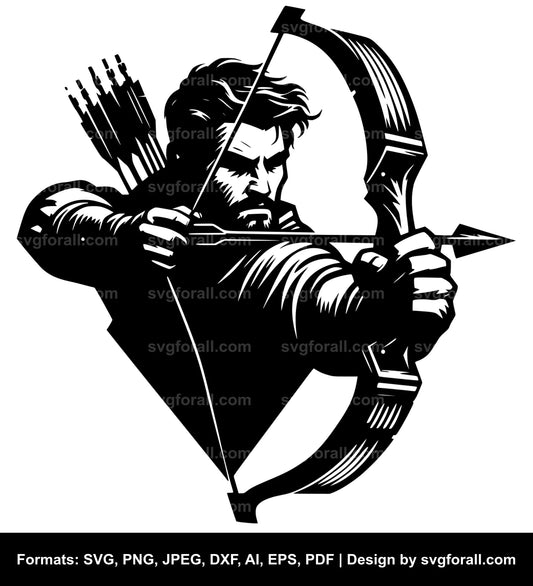 Archer SVG Vector