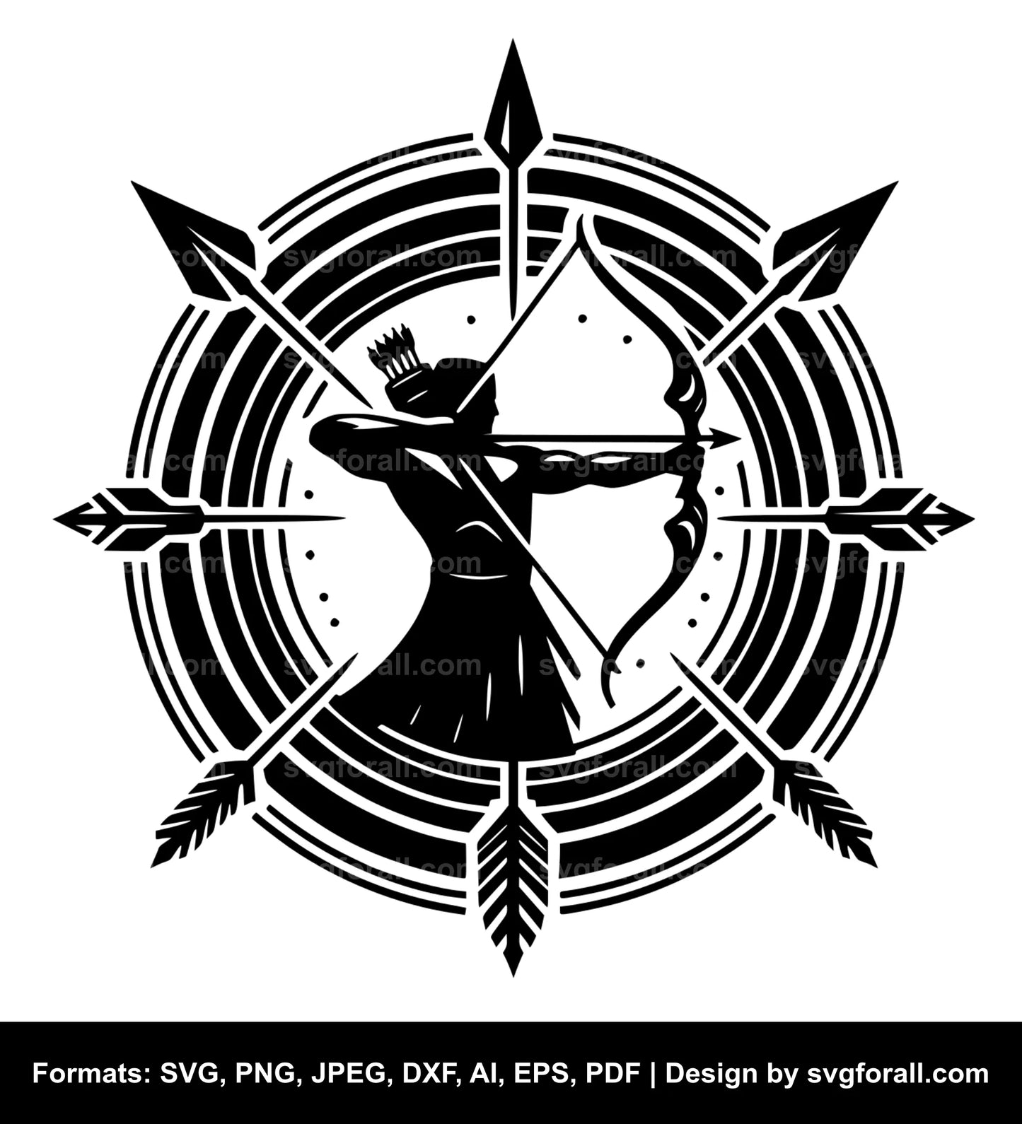 Archery SVG File