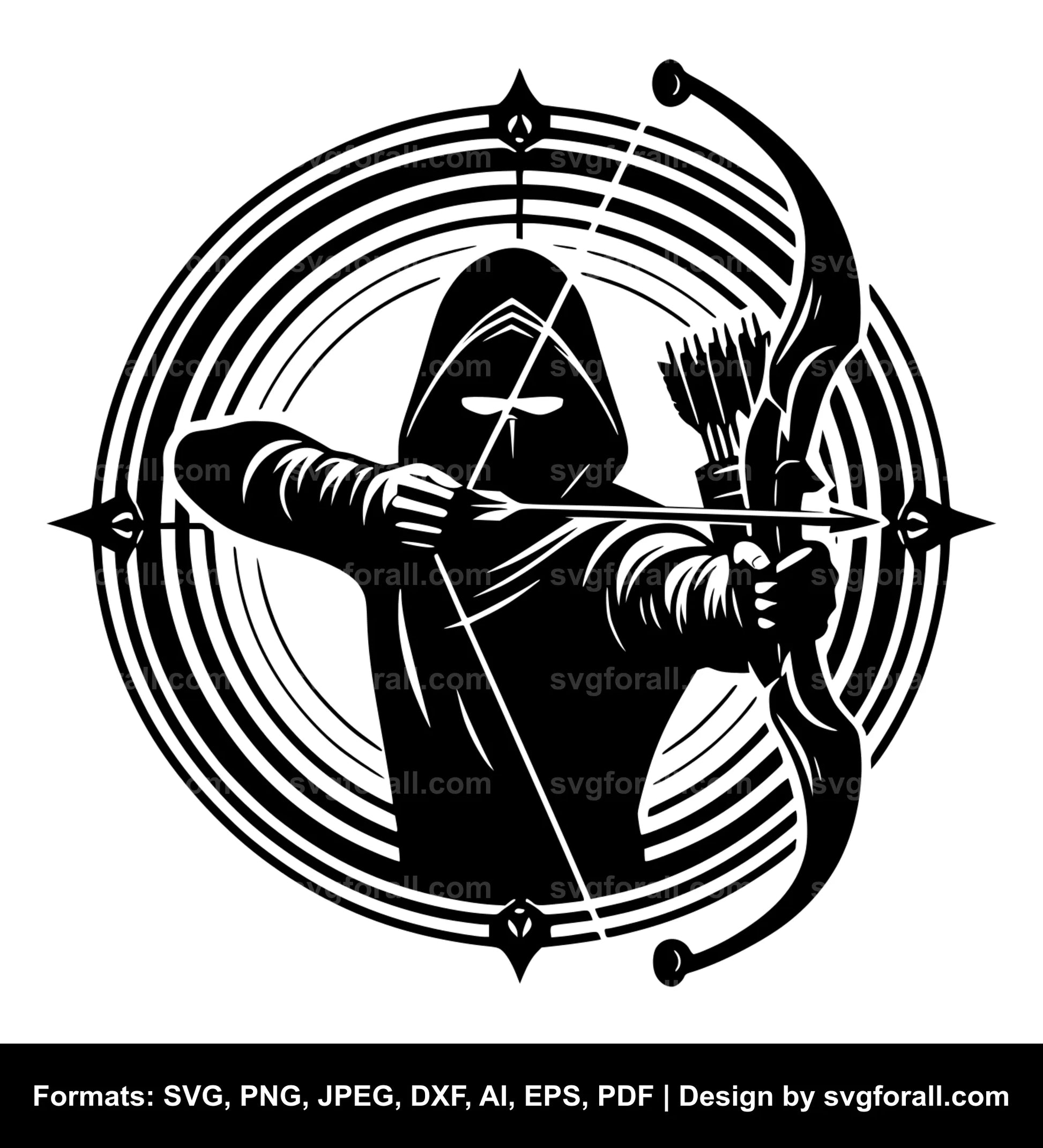 Archery SVG PNG