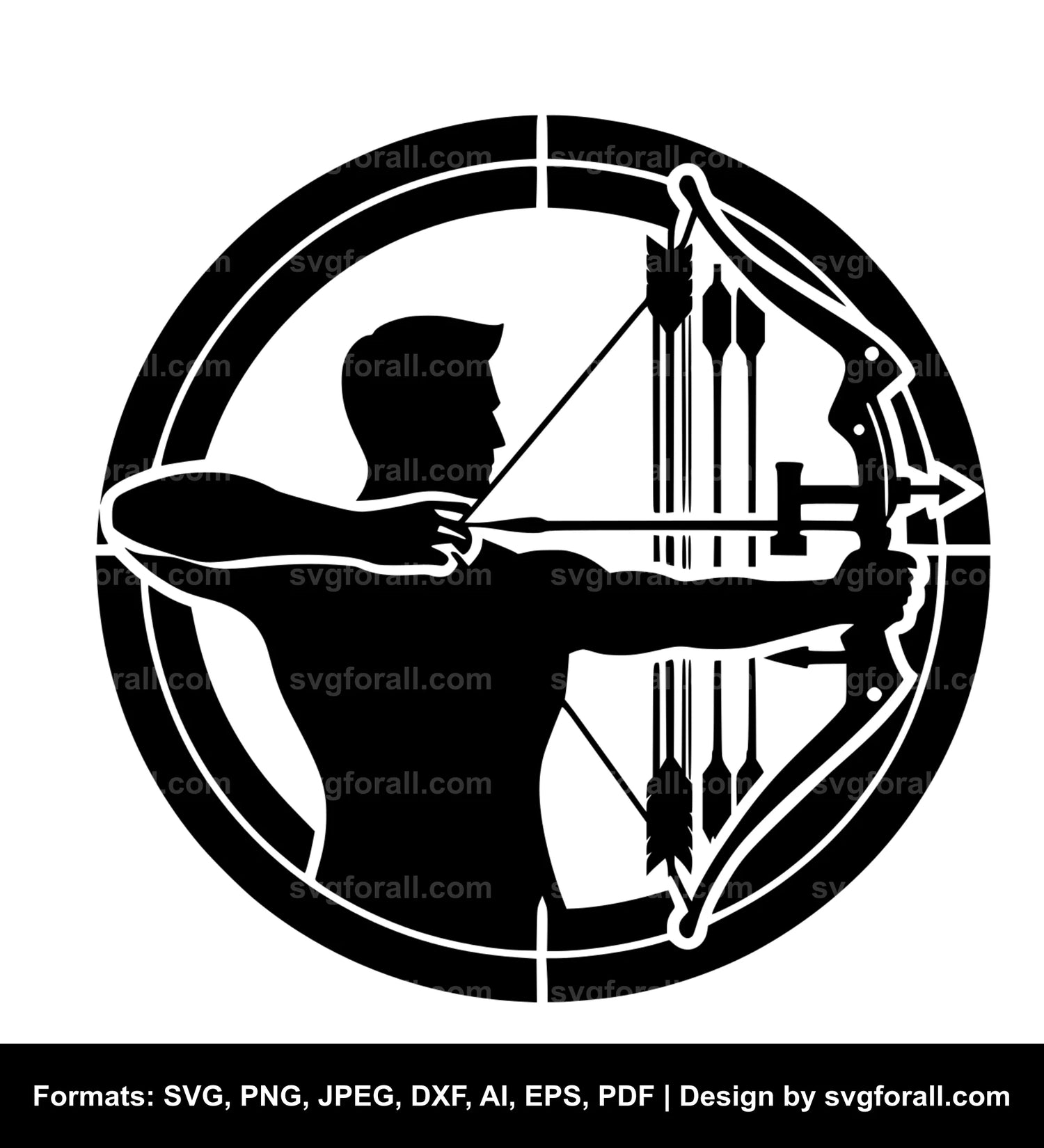 Archery Vector SVG