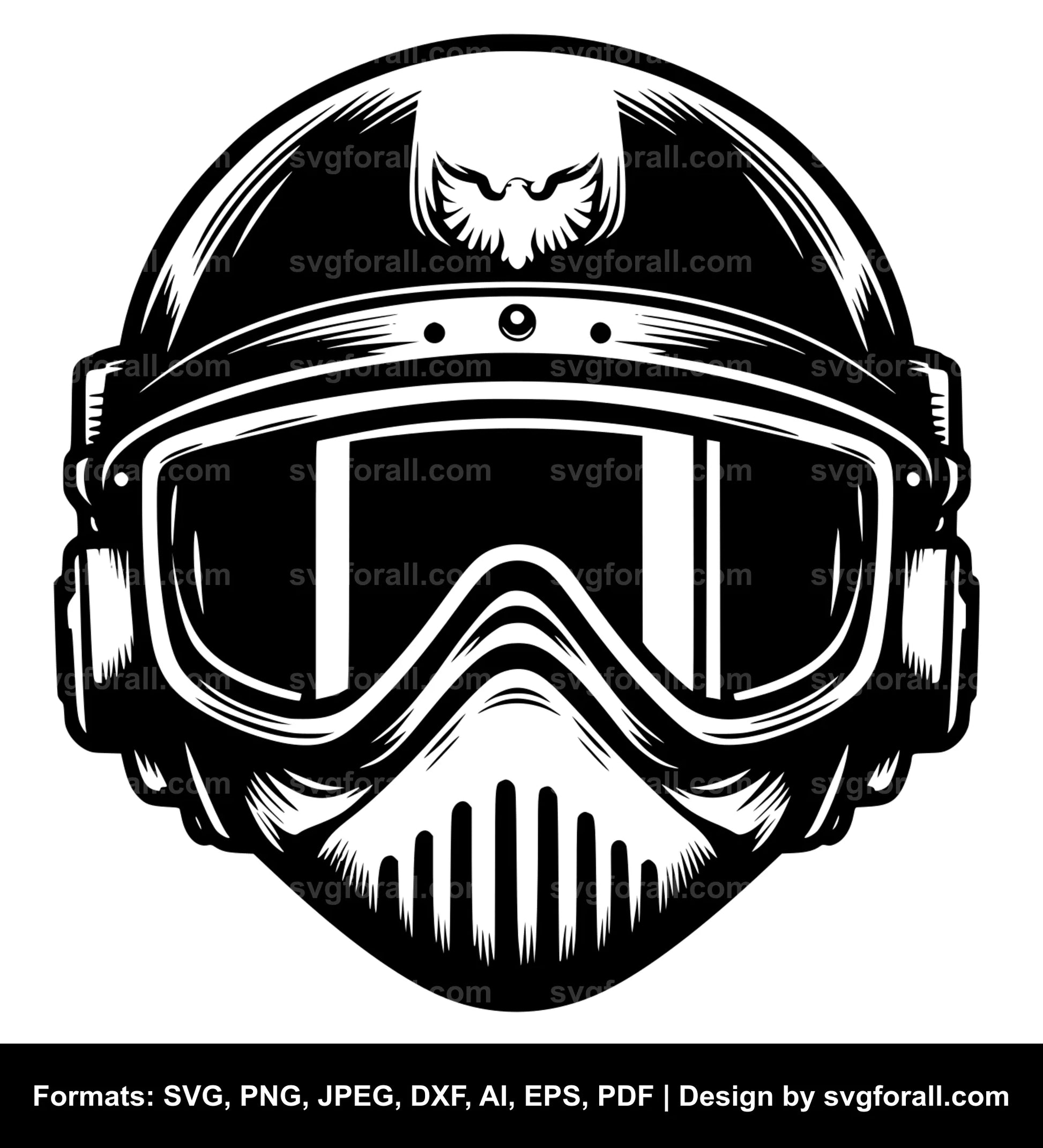 Army Helmet SVG File