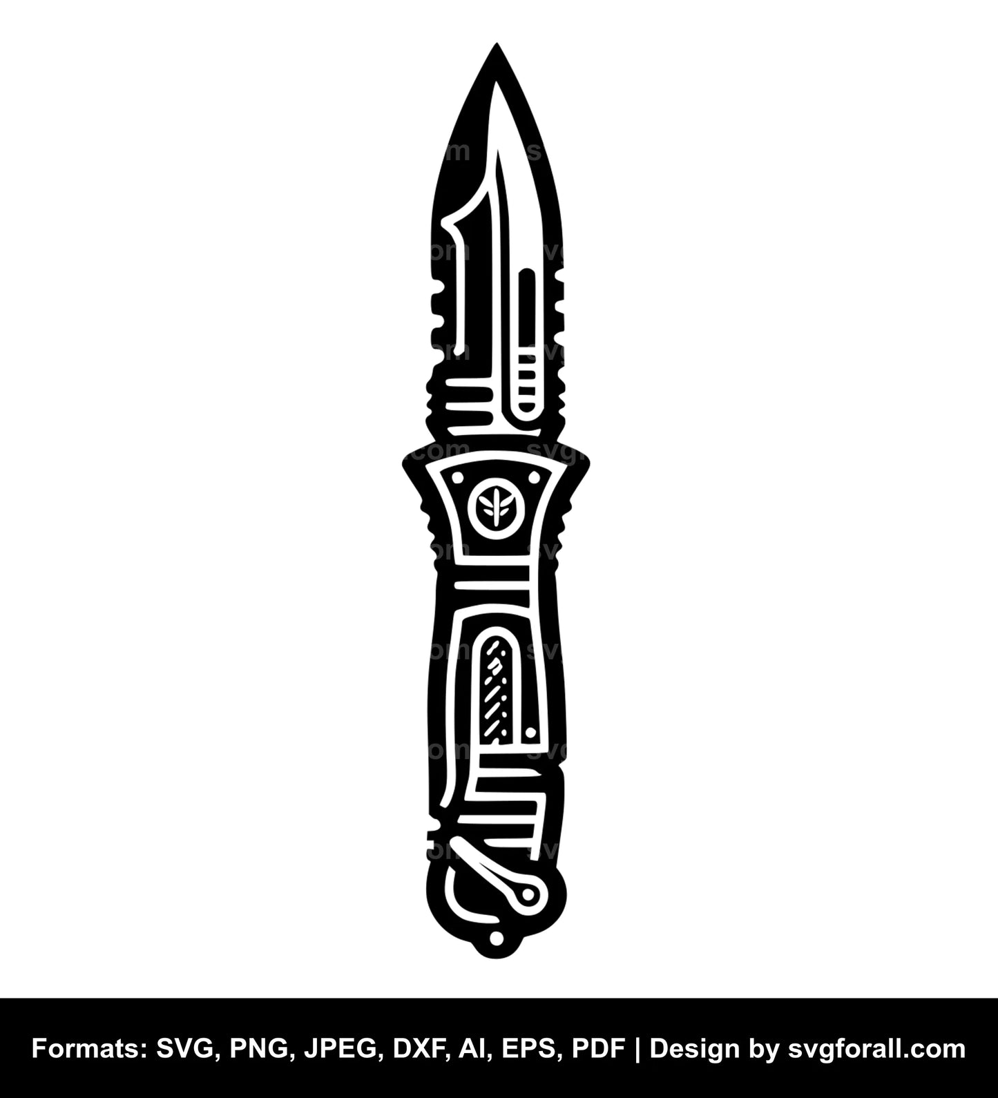 Army Knife SVG File