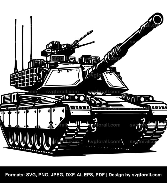 Army Tank SVG PNG