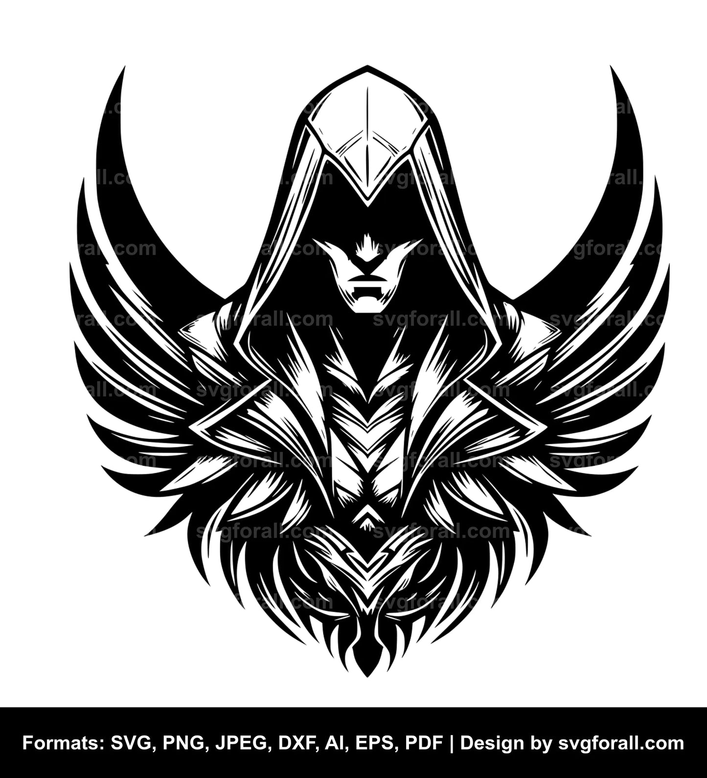 Assassin Black SVG