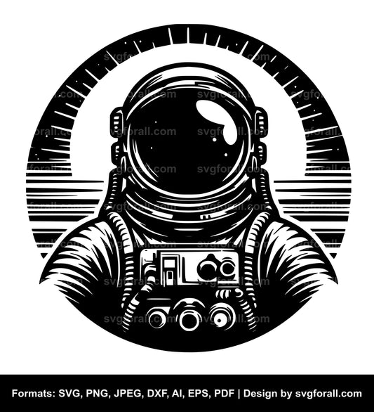 Astronaut SVG Clip Art