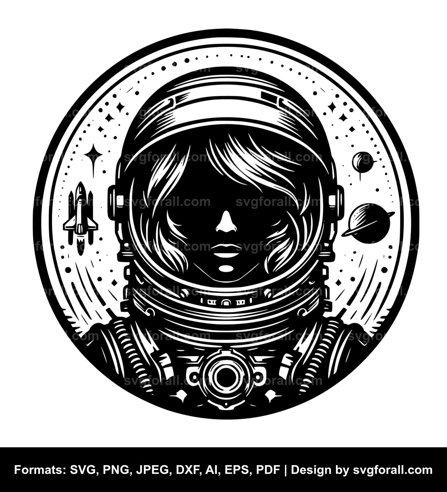 Astronaut SVG File