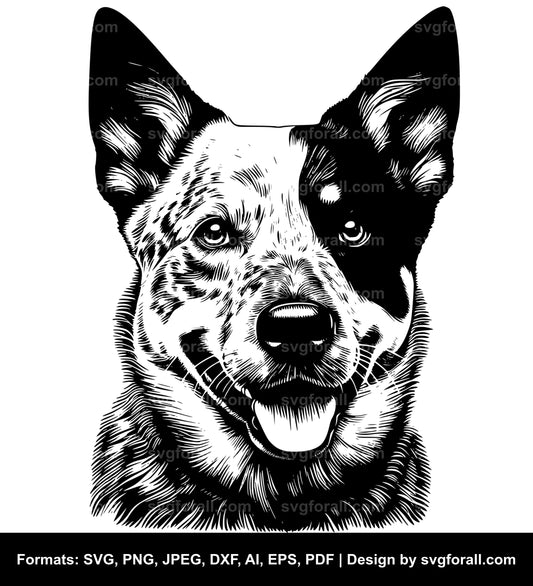 Australian Cattle Dog Cricut SVG