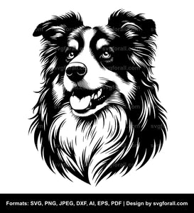 Australian Shepherd Dog SVG