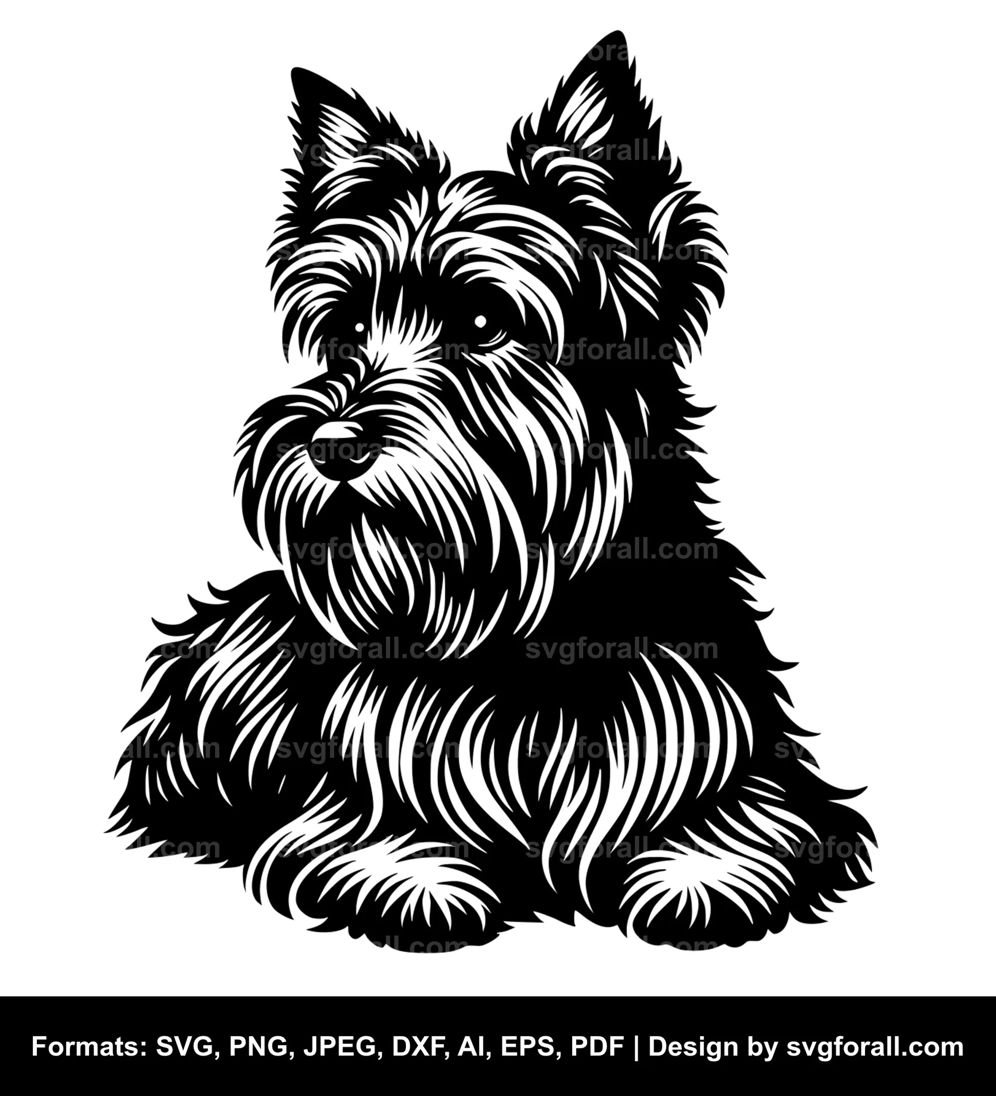 Australian Terrier Dog SVG