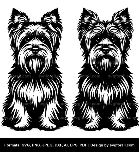 Australian Terrier Dog SVG File