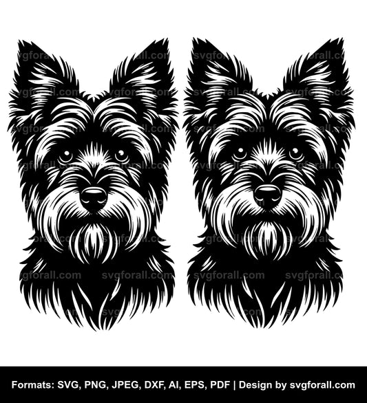 Australian Terrier Dog Vector SVG