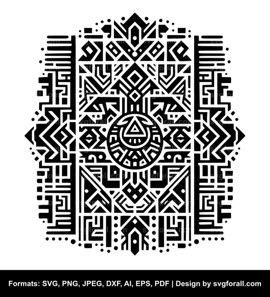 Aztec SVG PNG