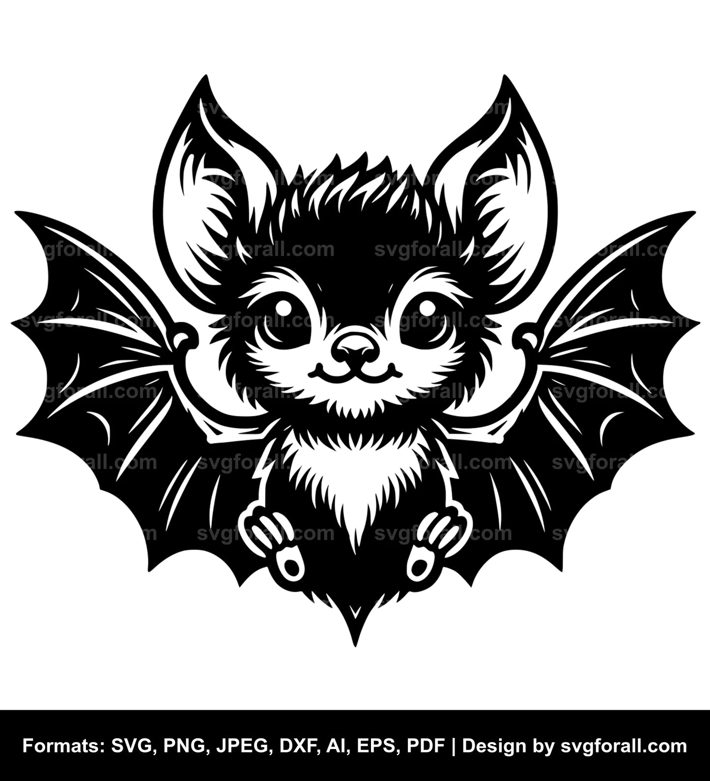 Baby Bat Cricut SVG