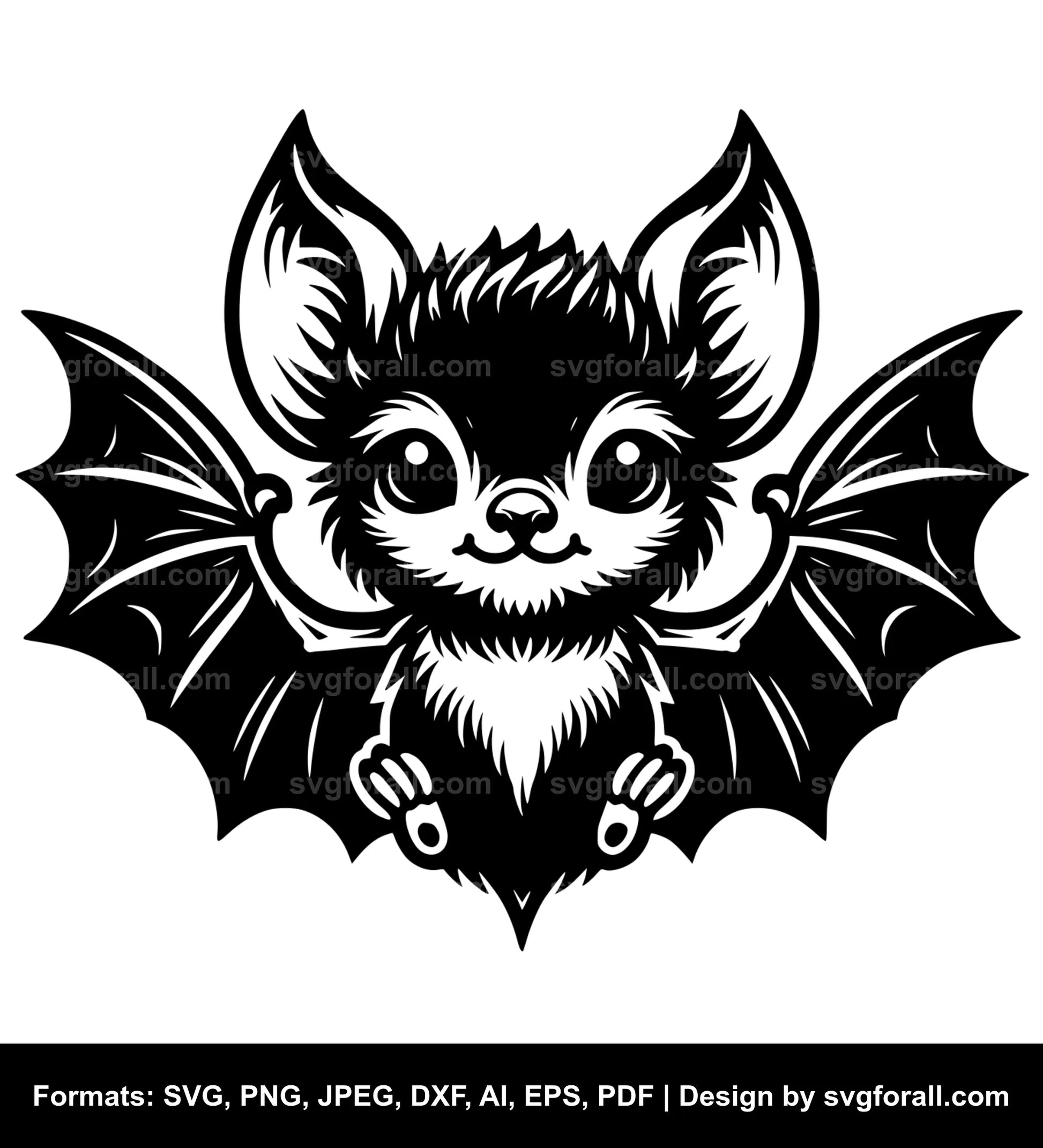 Baby Bat Cricut SVG