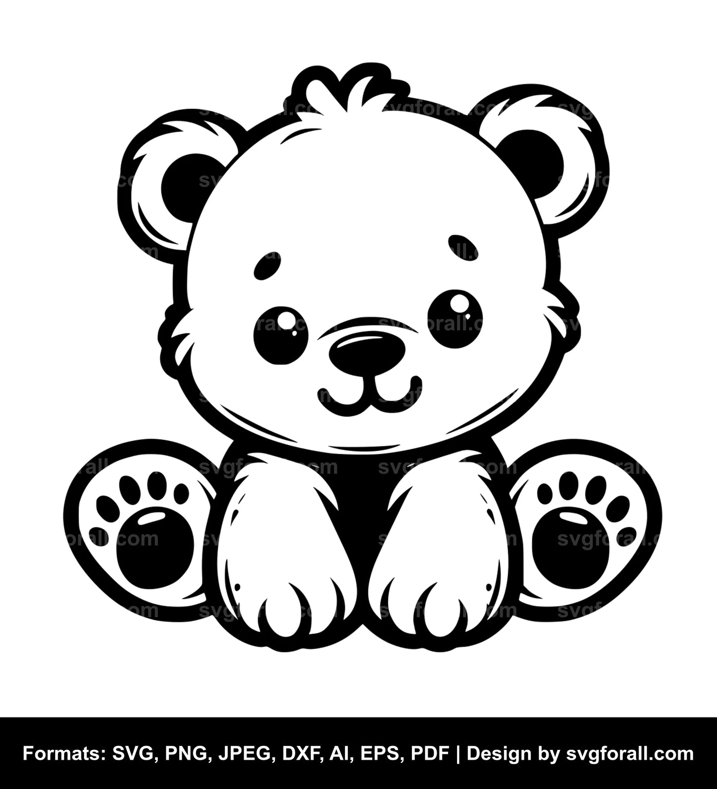 Baby Bear SVG