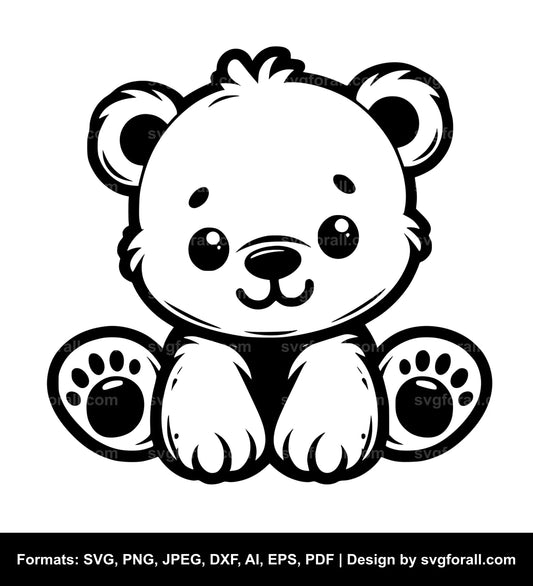 Baby Bear SVG