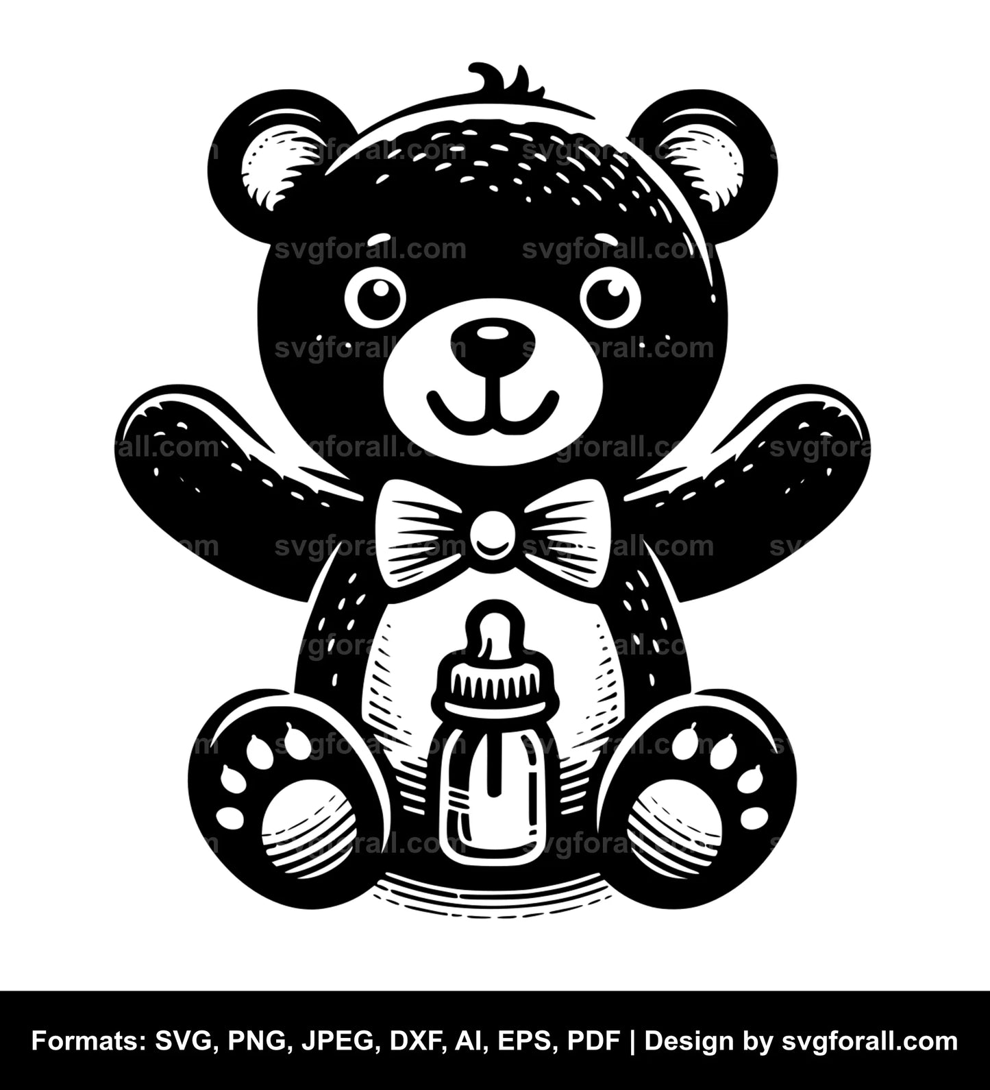 Baby Bear SVG PNG