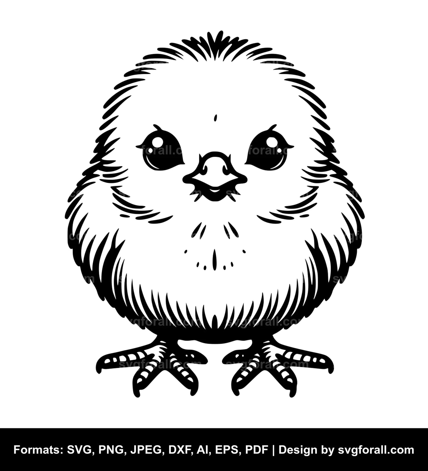 Baby Chick SVG File