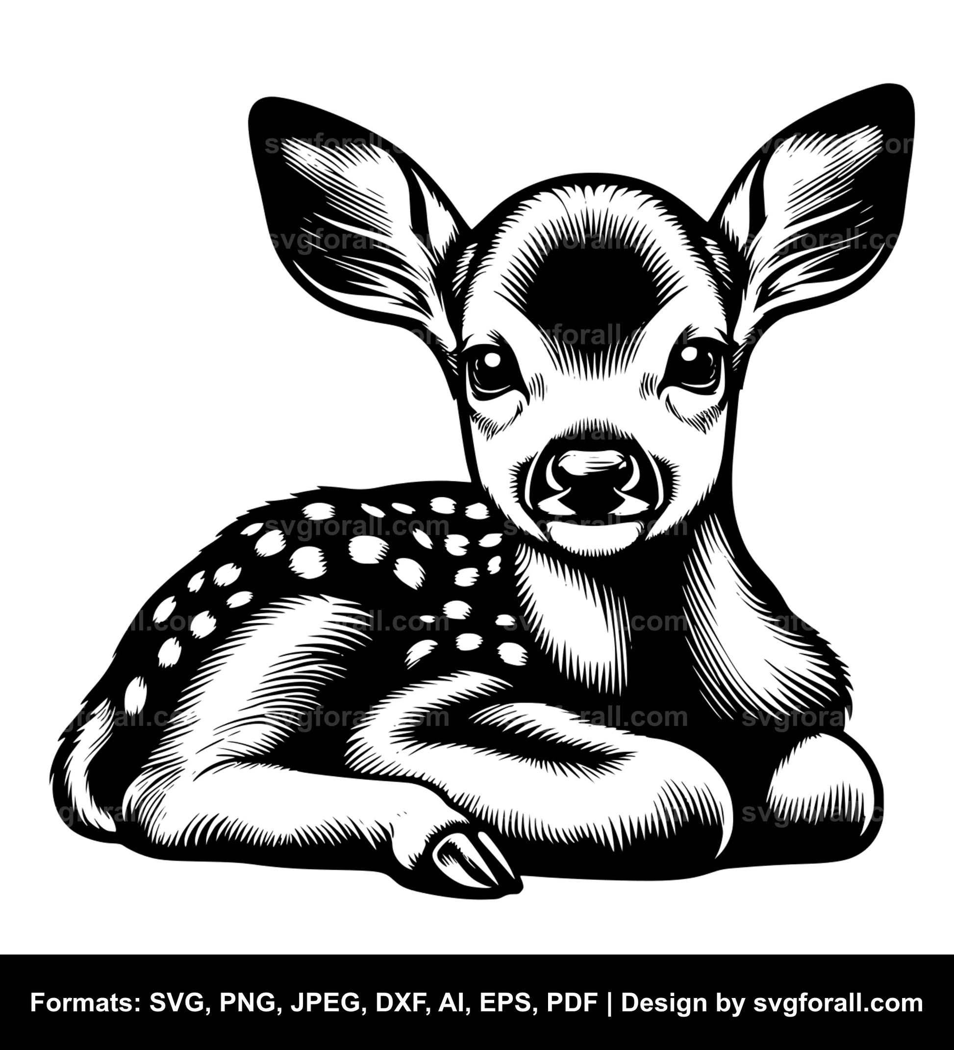 Baby Deer Cricut SVG