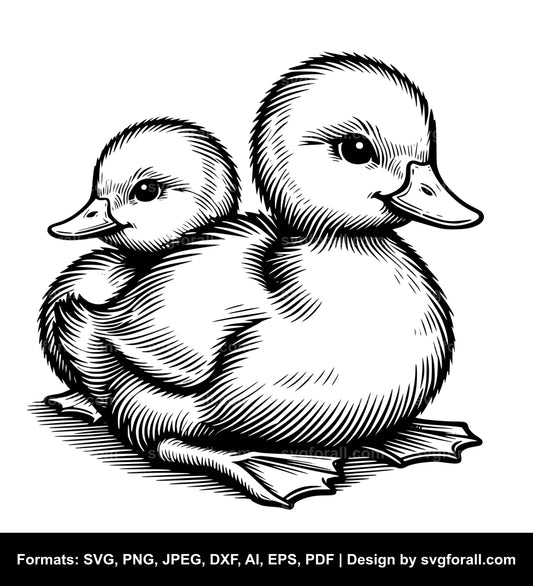 Baby Duck Cricut SVG