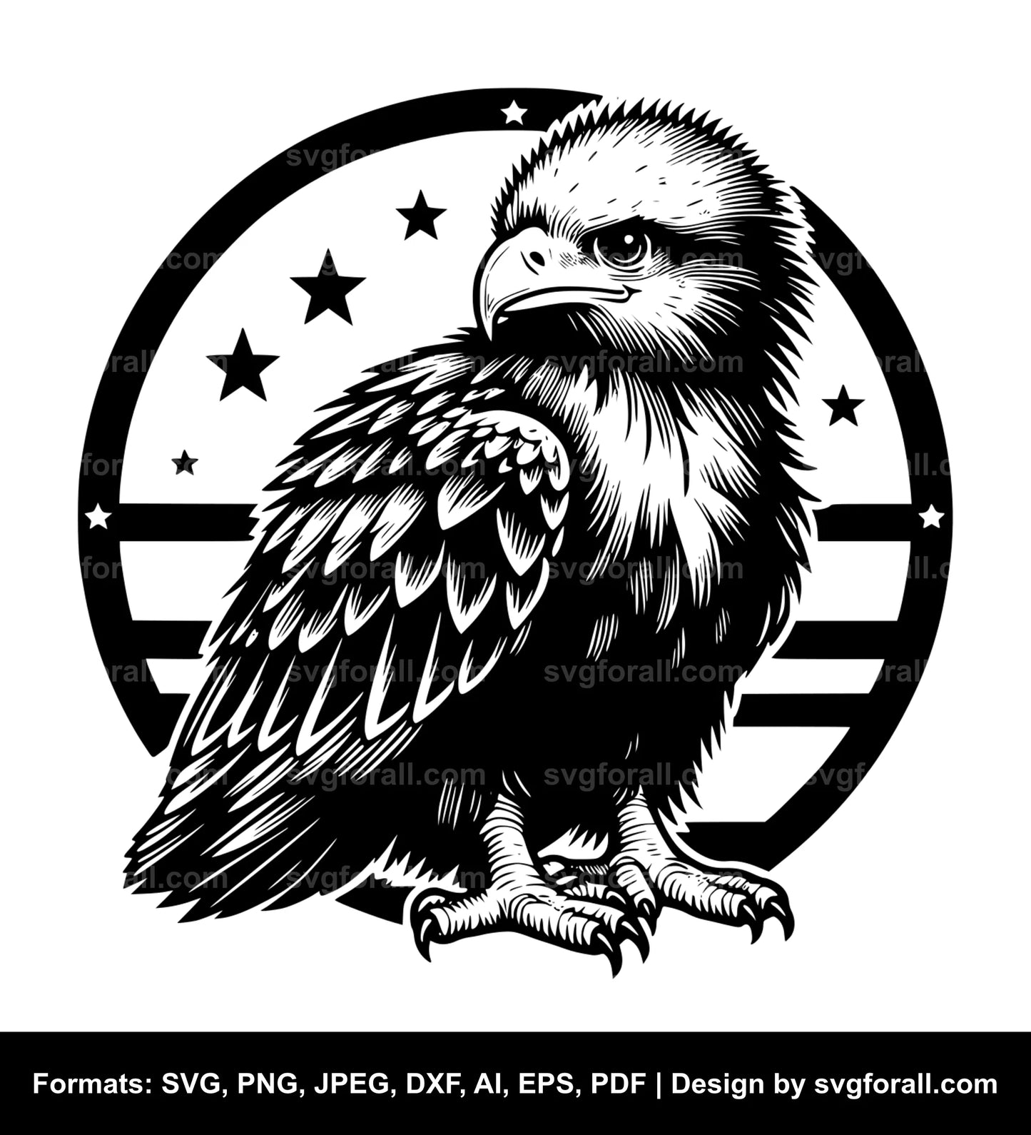 Baby Eagle SVG PNG