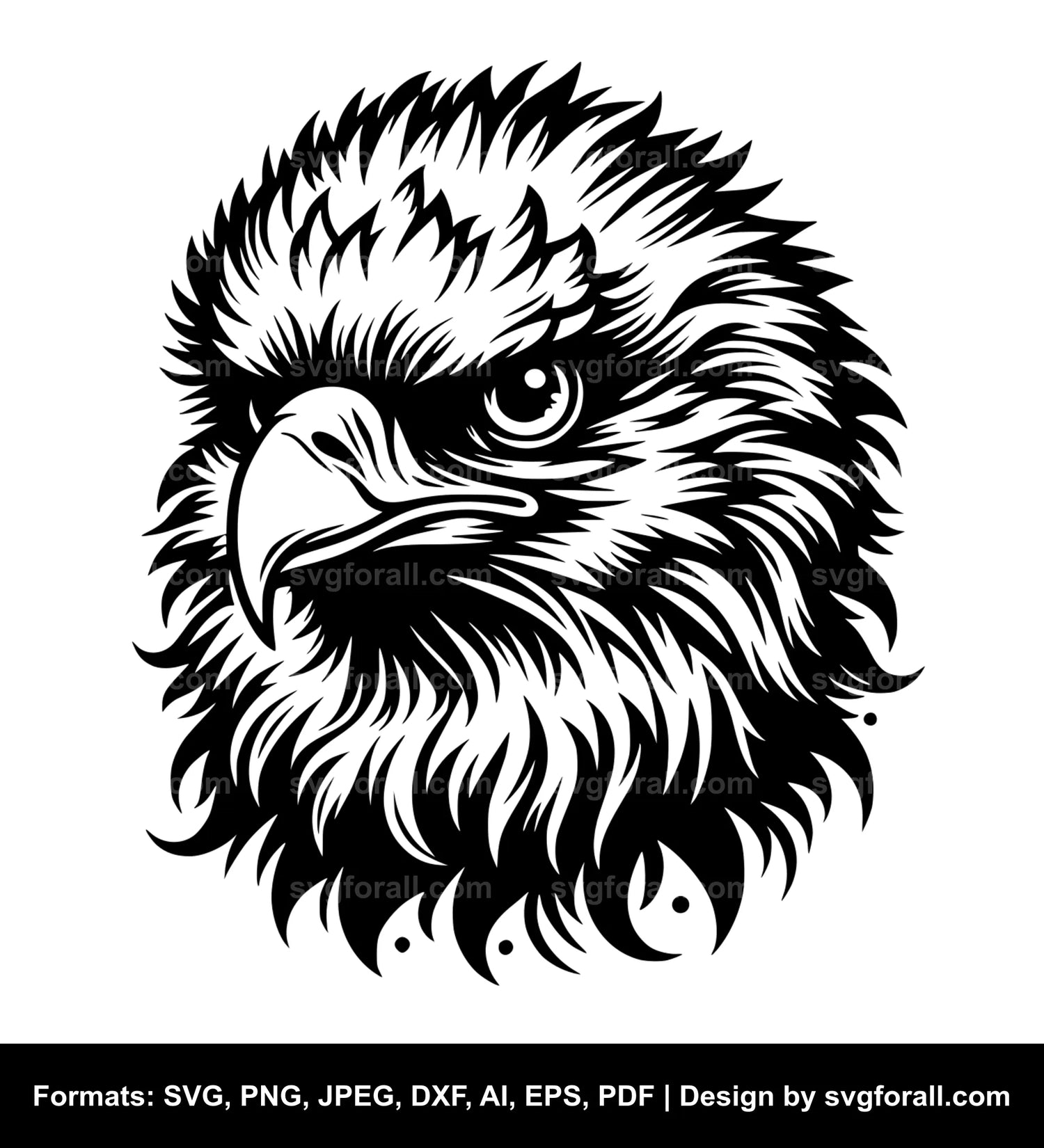 Baby Eagle Vector SVG