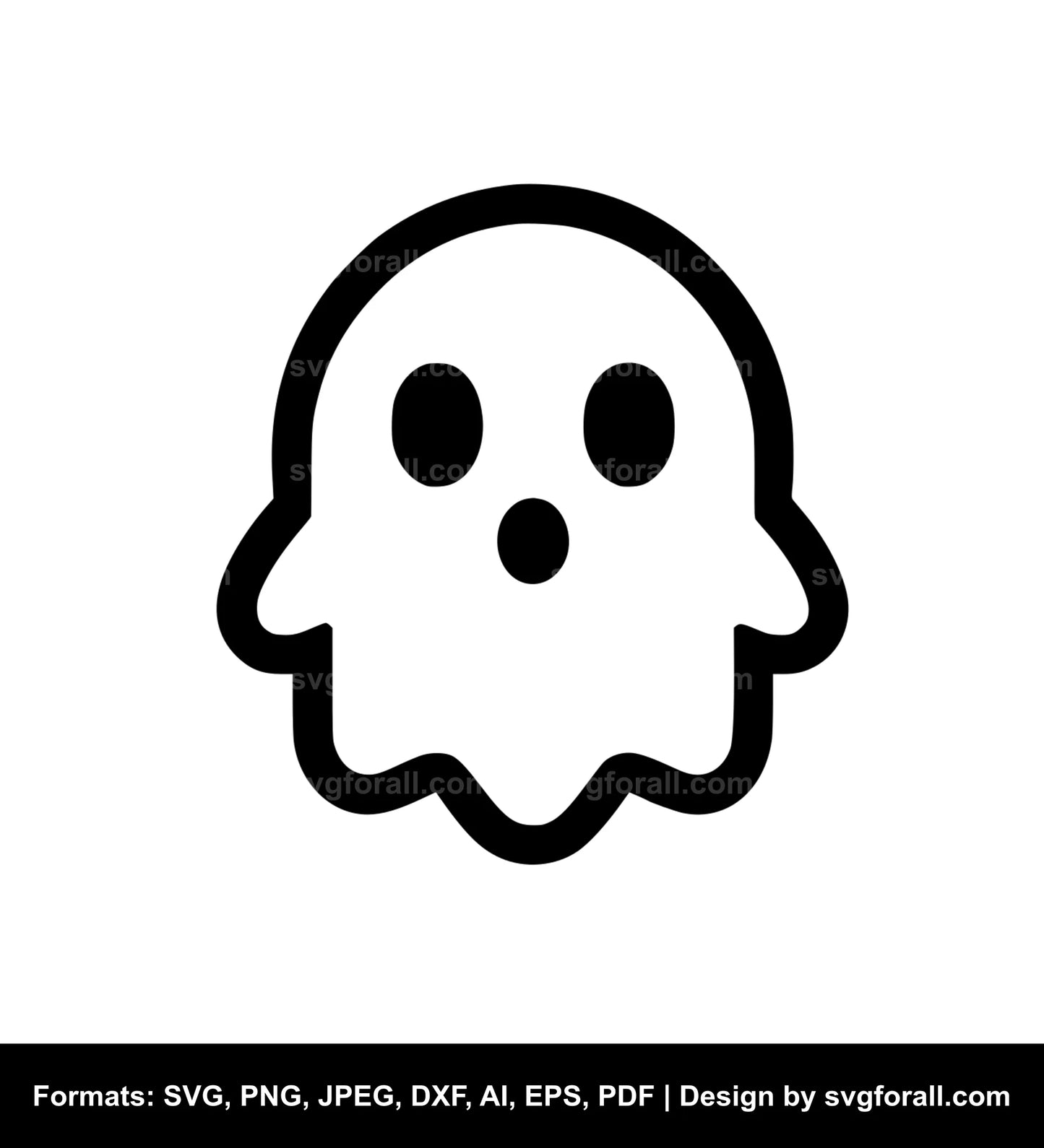 Baby Ghost SVG PNG