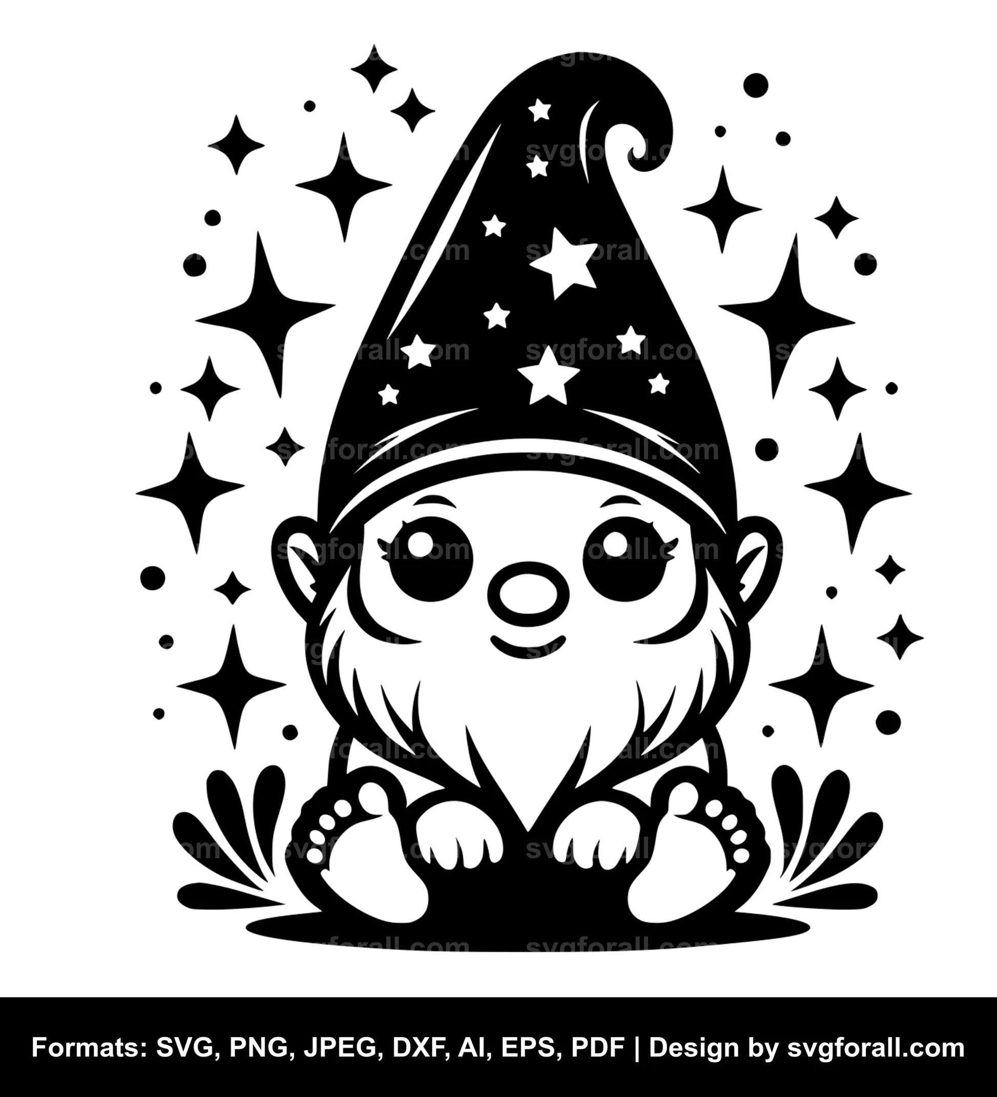 Baby Gnome SVG