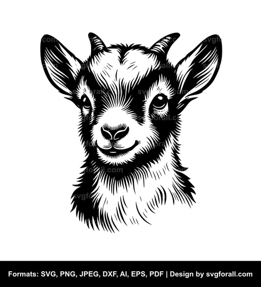 Baby Goat Cricut SVG