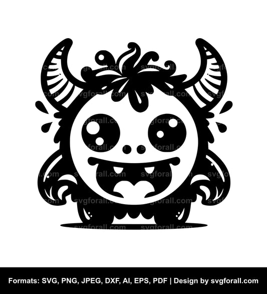 Baby Monster SVG PNG