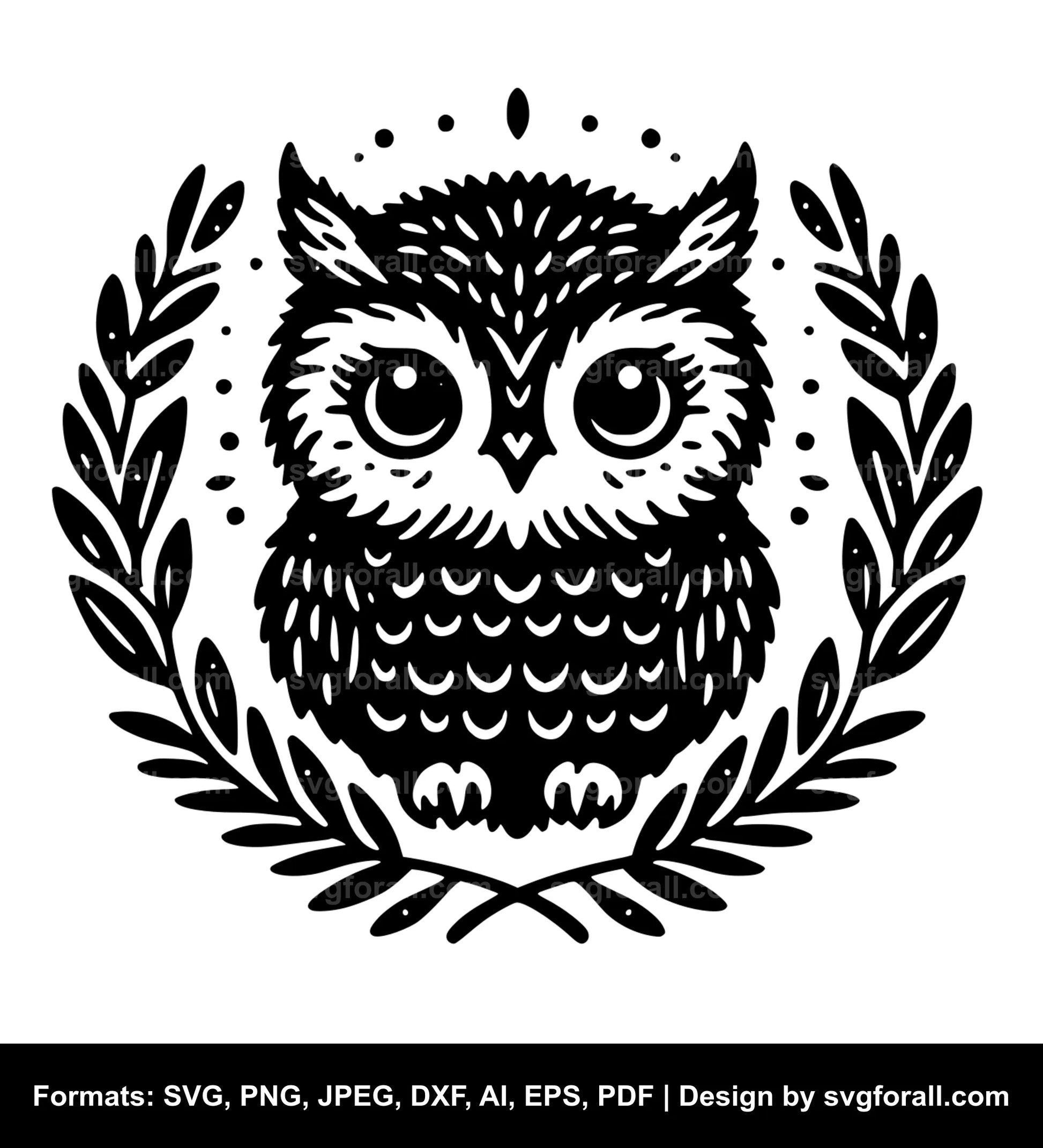 Baby Owl Cricut SVG