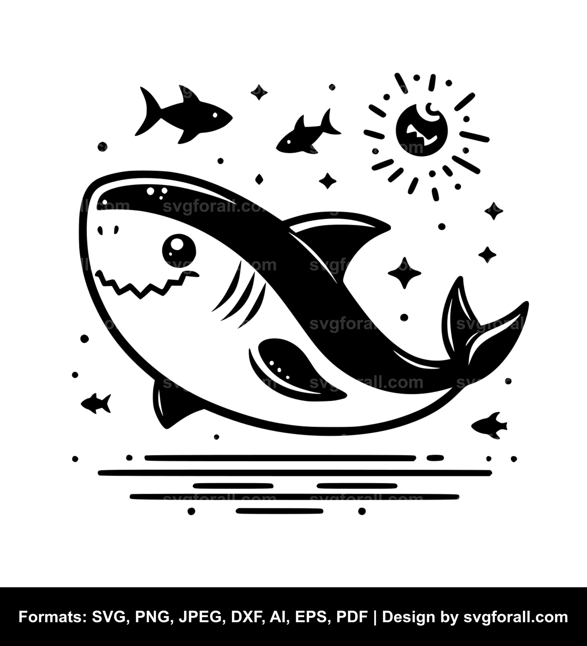 Baby Shark Cricut SVG