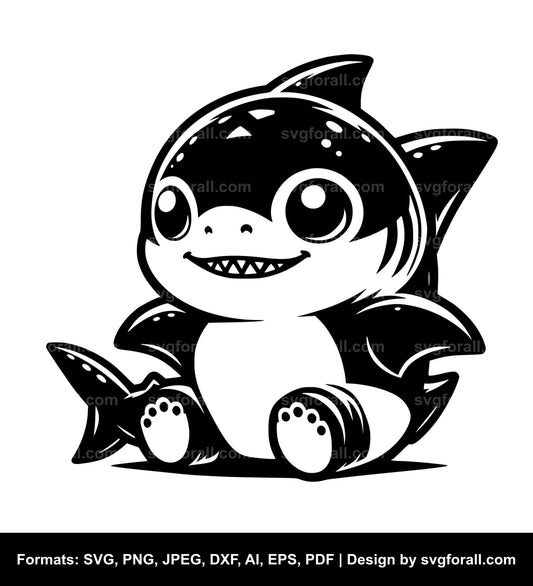 Baby Shark SVG Vector