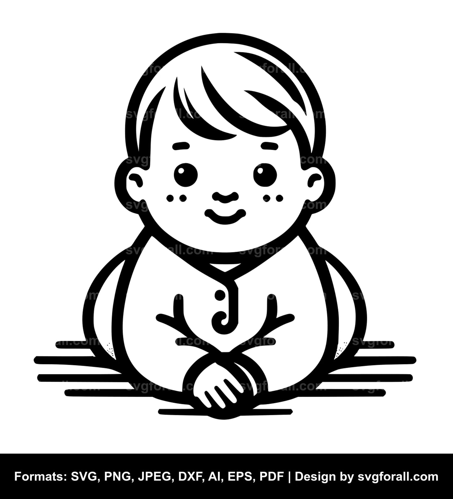 Baby Vector SVG