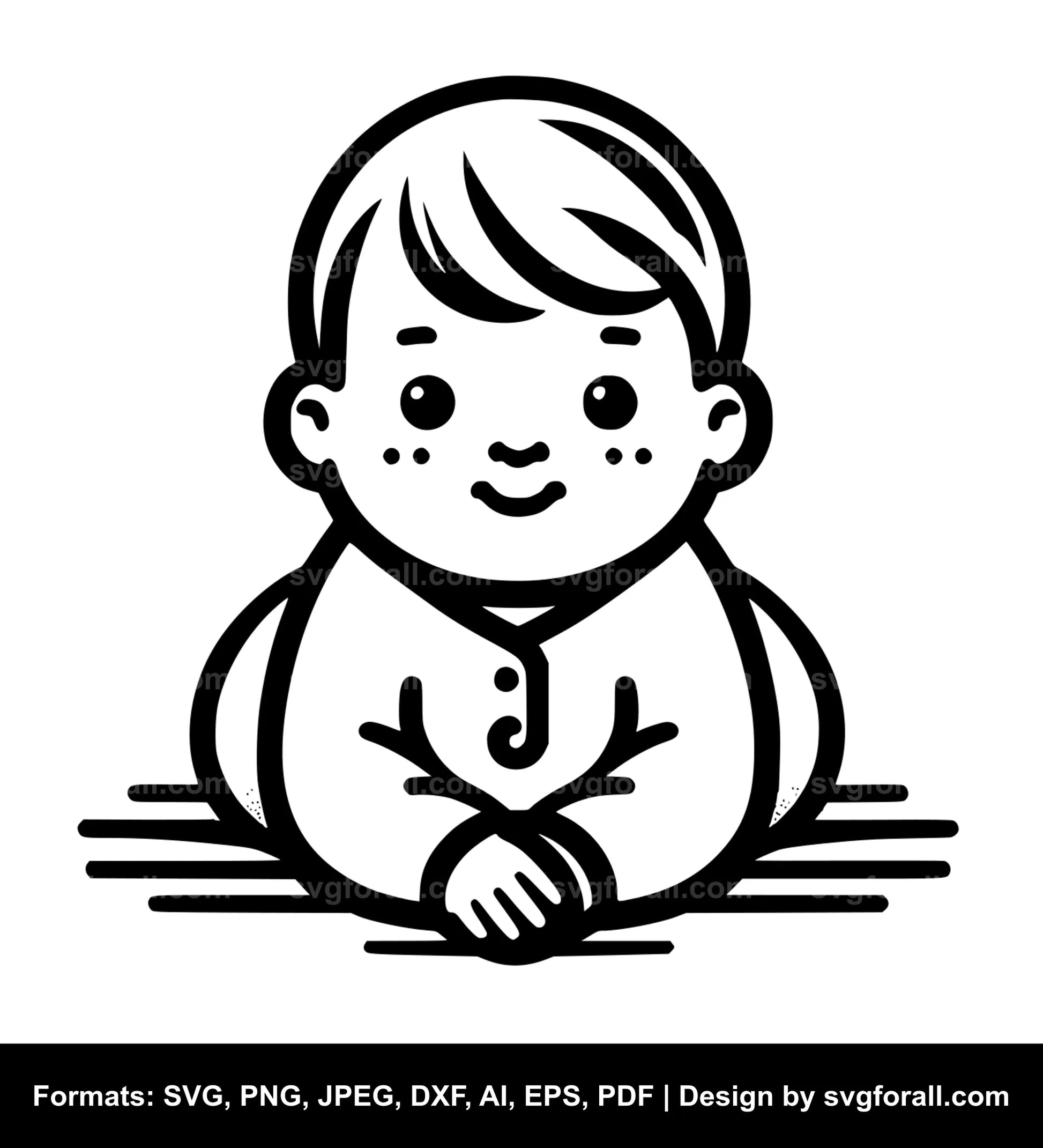 Baby Vector SVG