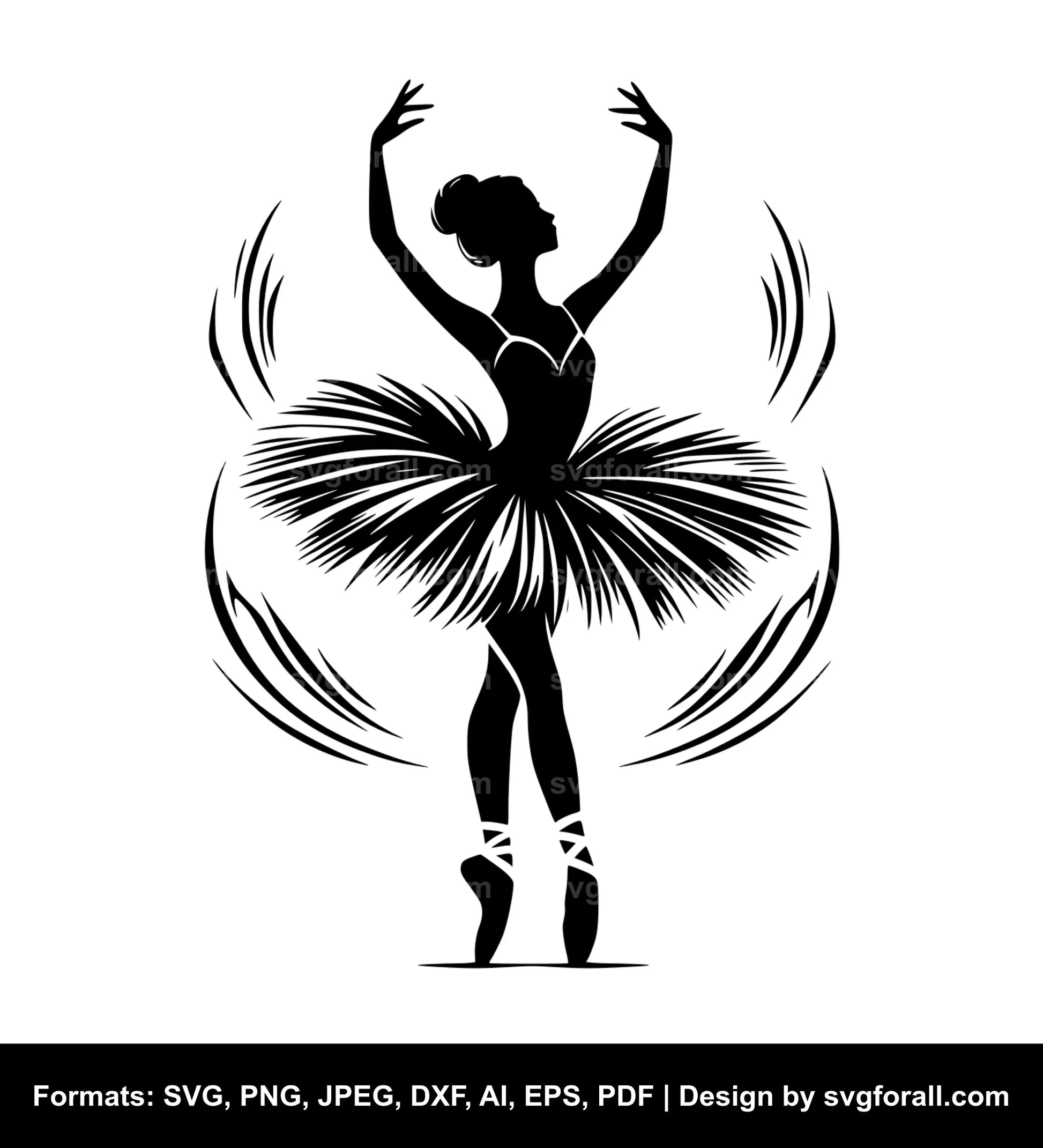 Ballerina Cricut SVG