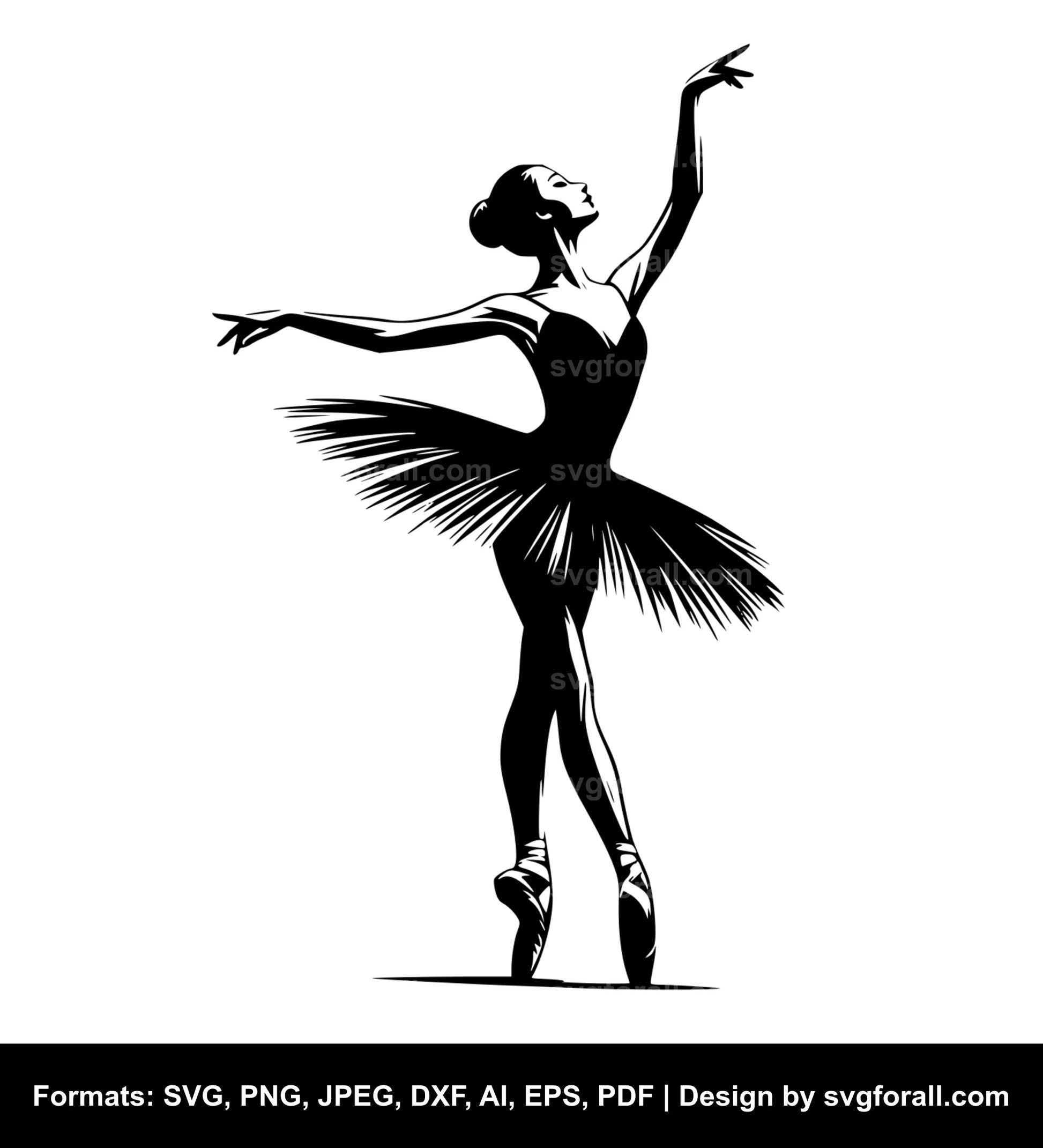 Ballerina SVG Design