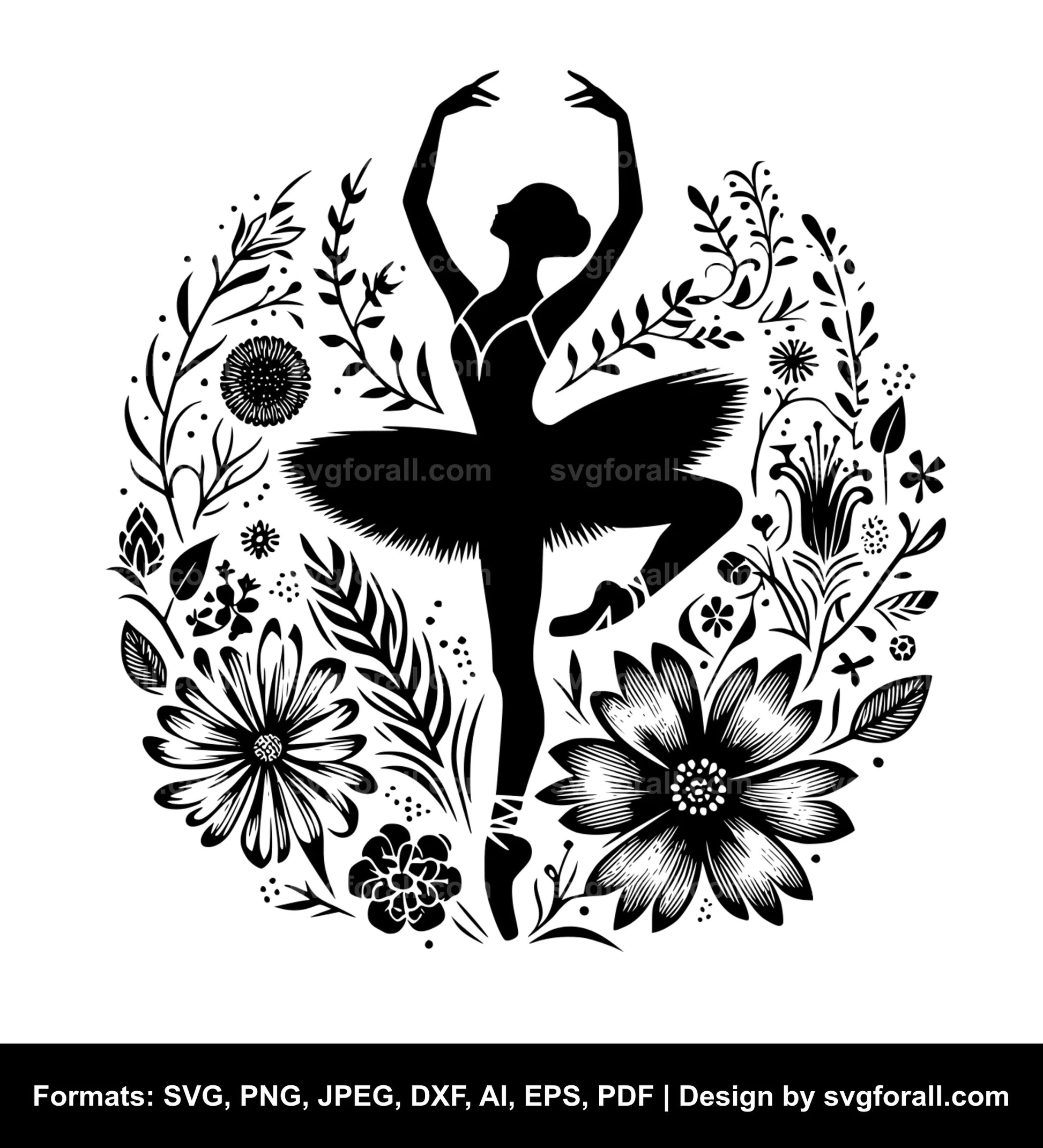 Ballerina SVG PNG