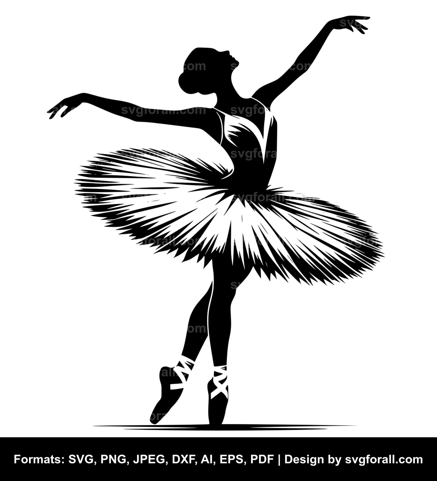 Ballerina SVG Vector