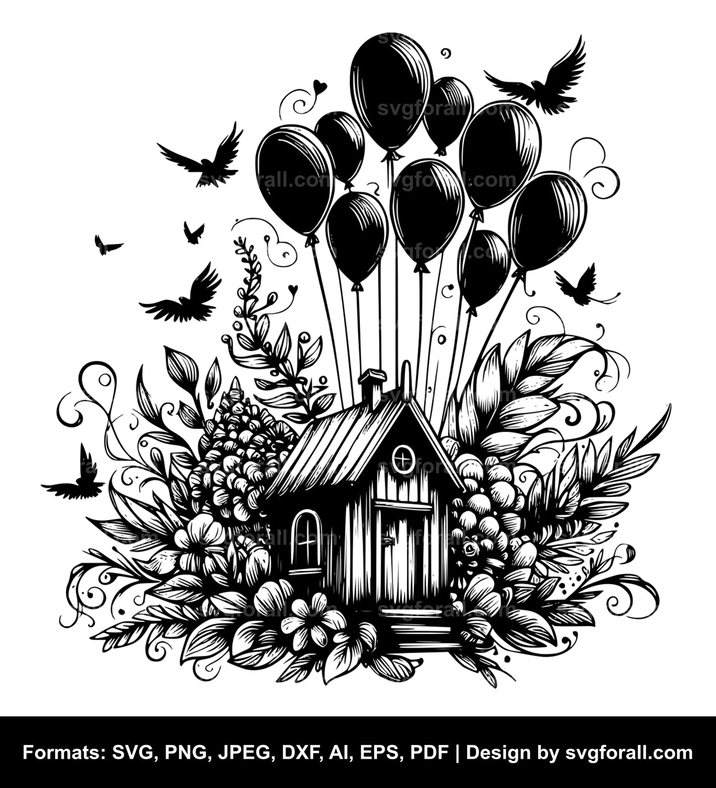 Balloons Cricut SVG