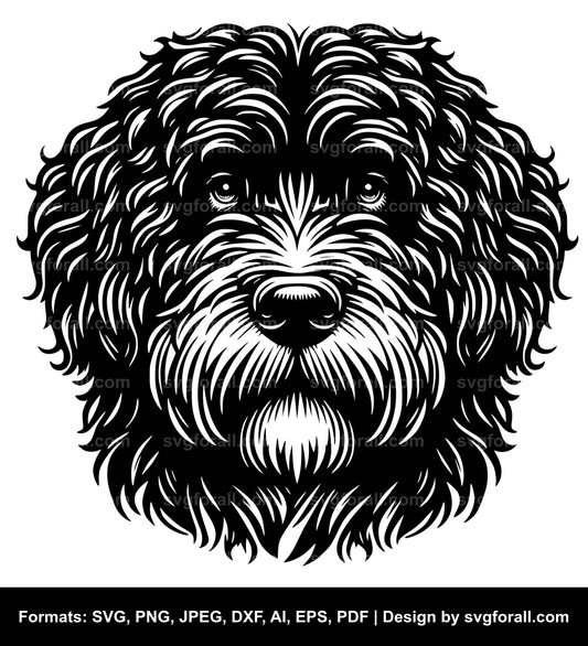 Barbet Dog SVG