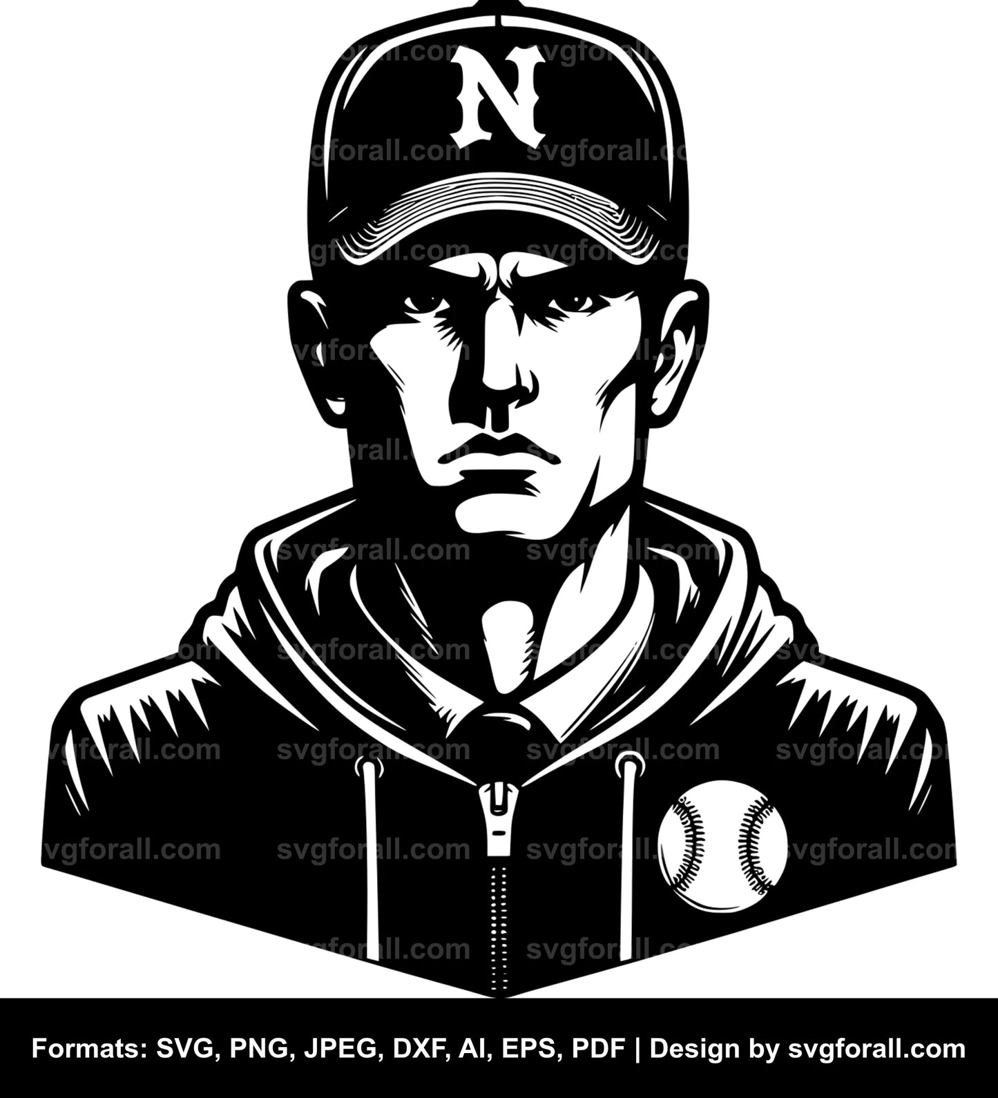 Baseball Coach SVG PNG