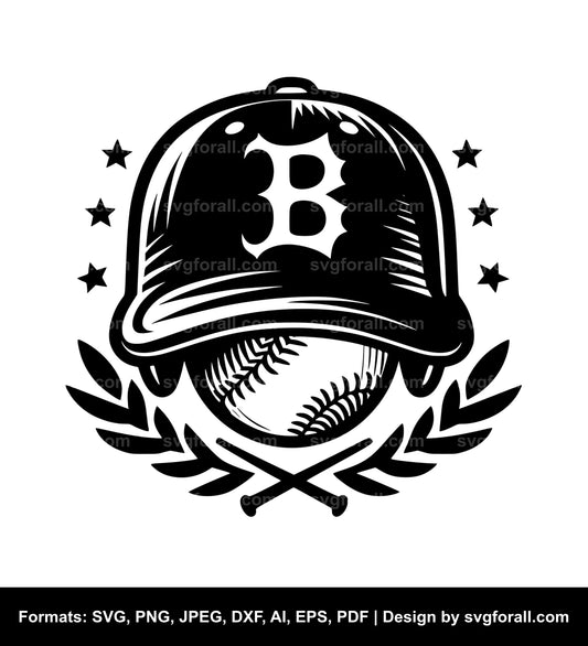 Baseball Helmet SVG