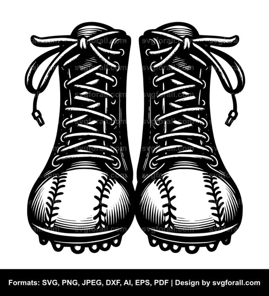 Baseball Laces Clipart SVG