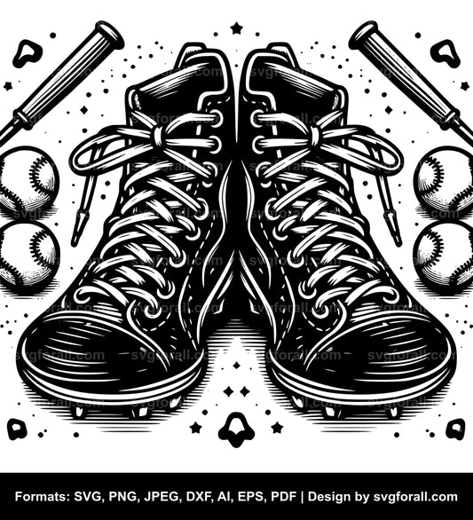 Baseball Laces SVG PNG